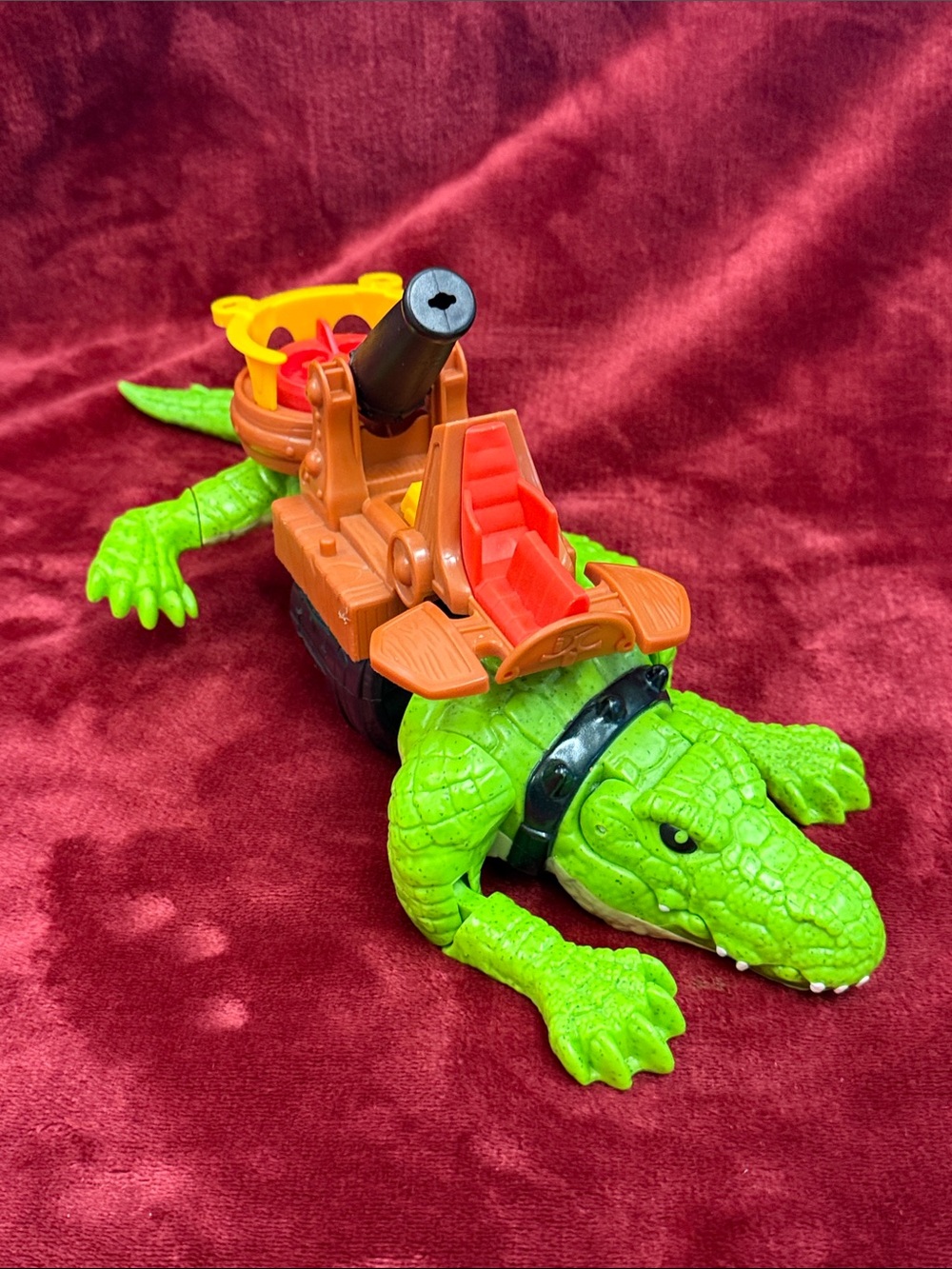 Imaginext Walking Croc Pirate Hook Crocodile Alligator by Fisher Price C